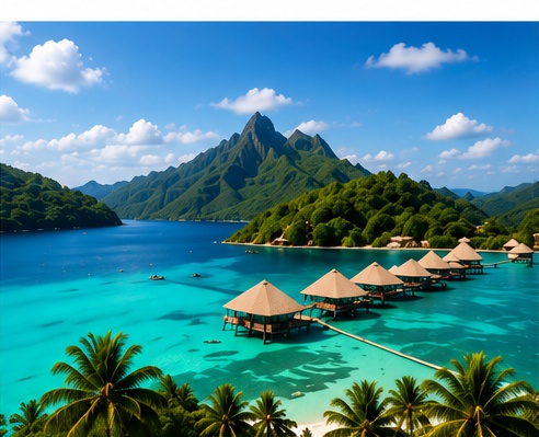 Beautiful beach destination