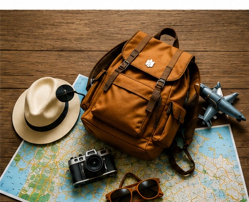 Travel bag and packing essentials